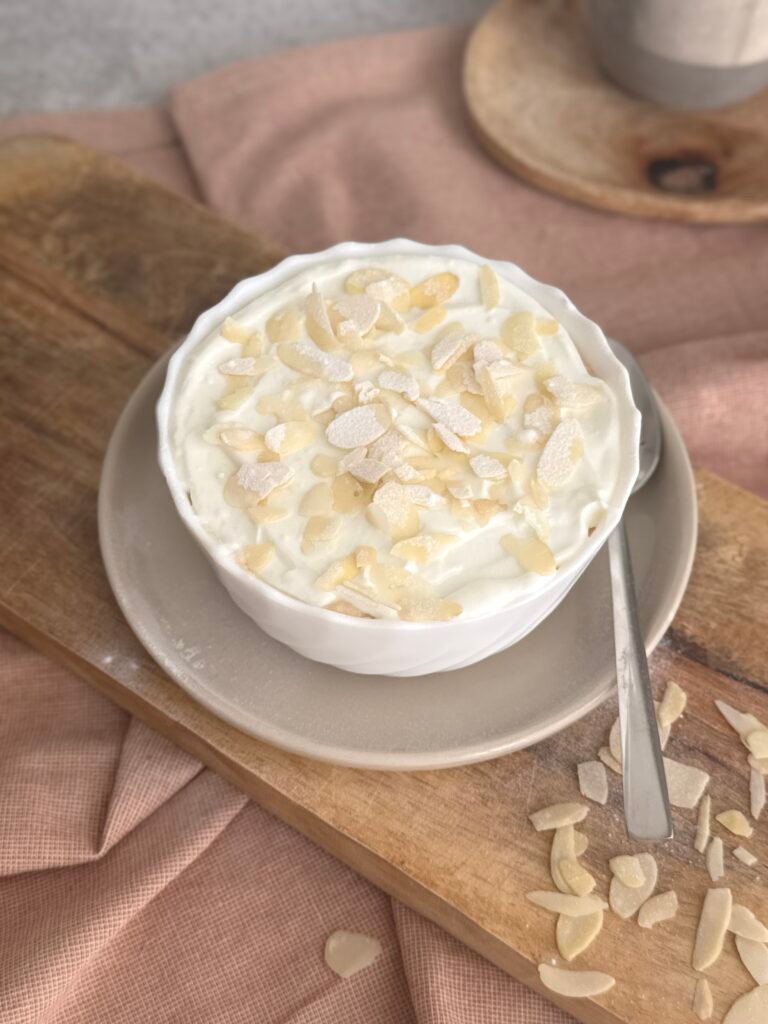 Almond croissant cheesecake